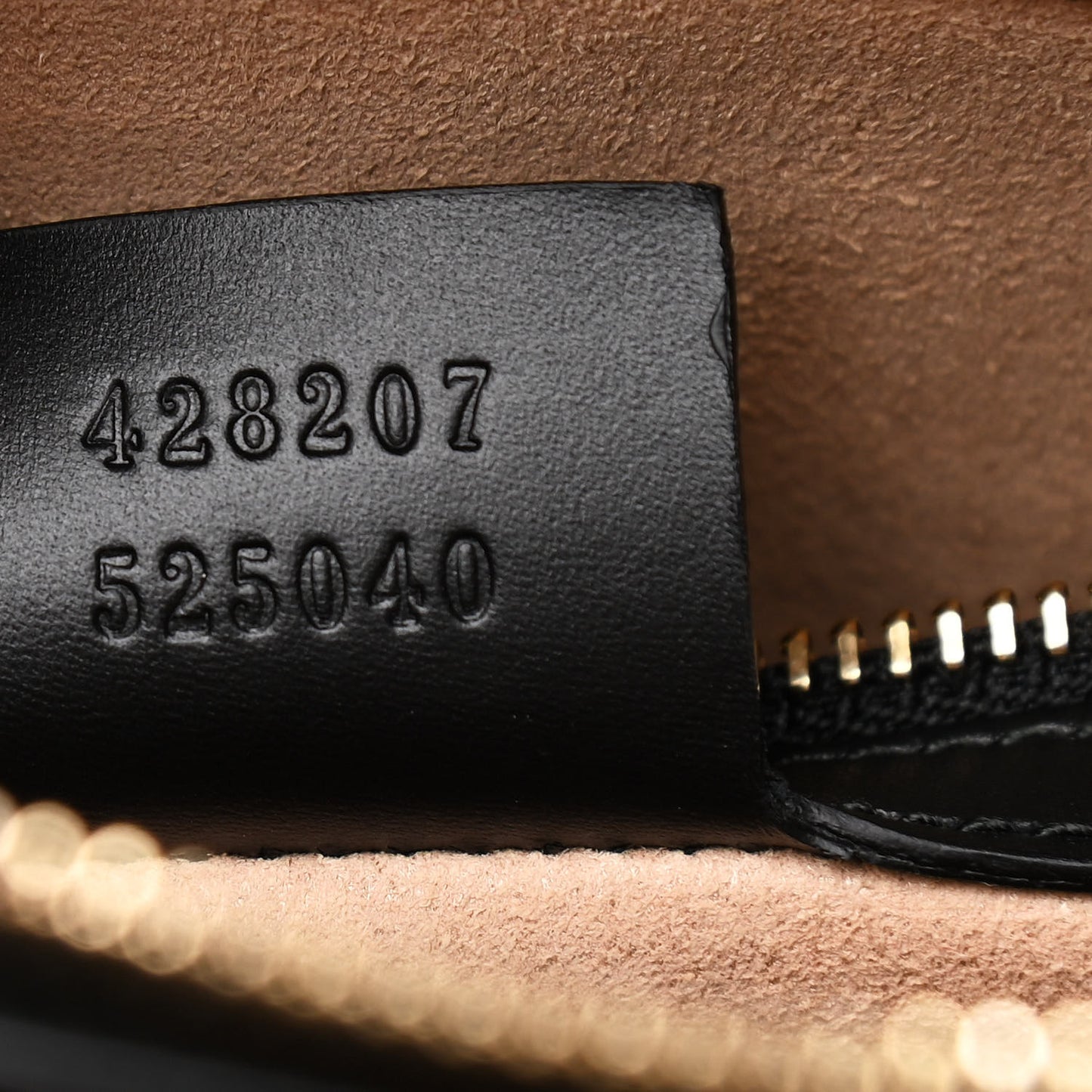 Guccissima Signature Padlock Double Handle Bag Black