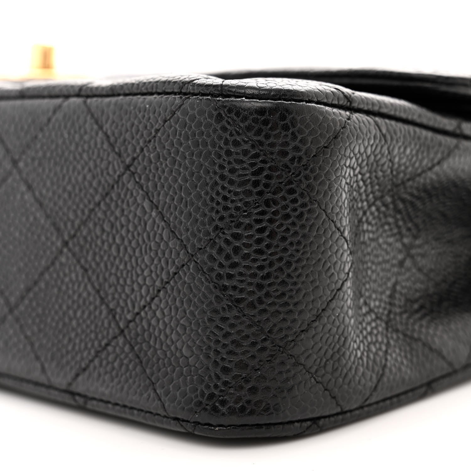 Chanel Caviar Quilted Medium Double Flap Black 11 of 13