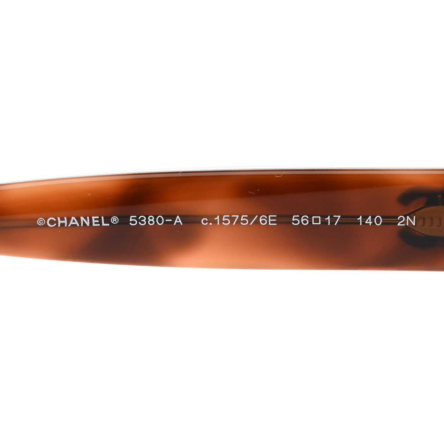 Chanel Acetate Mirrored Runway Square Sunglasses 5380-A Dark Tortoise 5 of 8