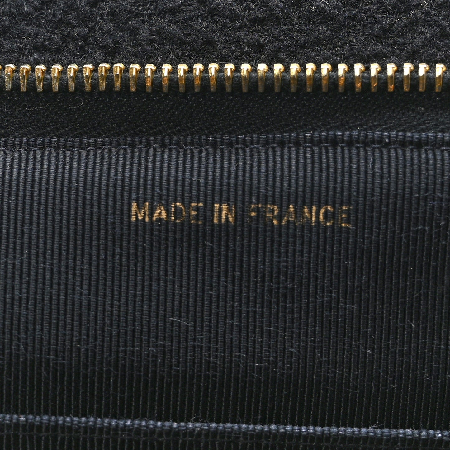 Jersey Quilted Shopping Tote Black