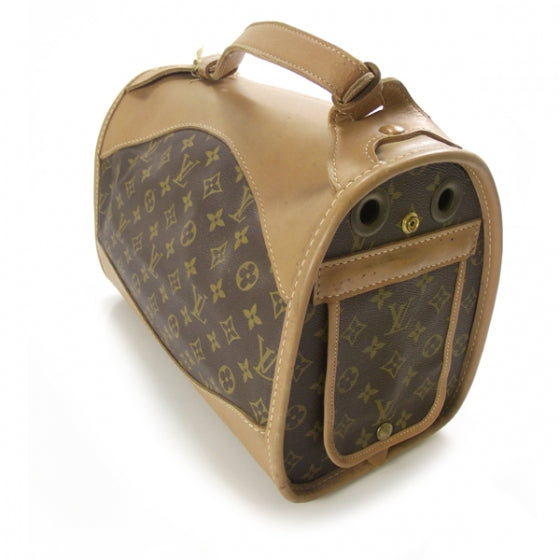 Louis Vuitton Monogram French Company Pet Carrier 5 of 14
