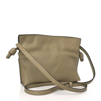 Loewe Calfskin Mini Flamenco Knot Clutch Clay Green 4 of 10
