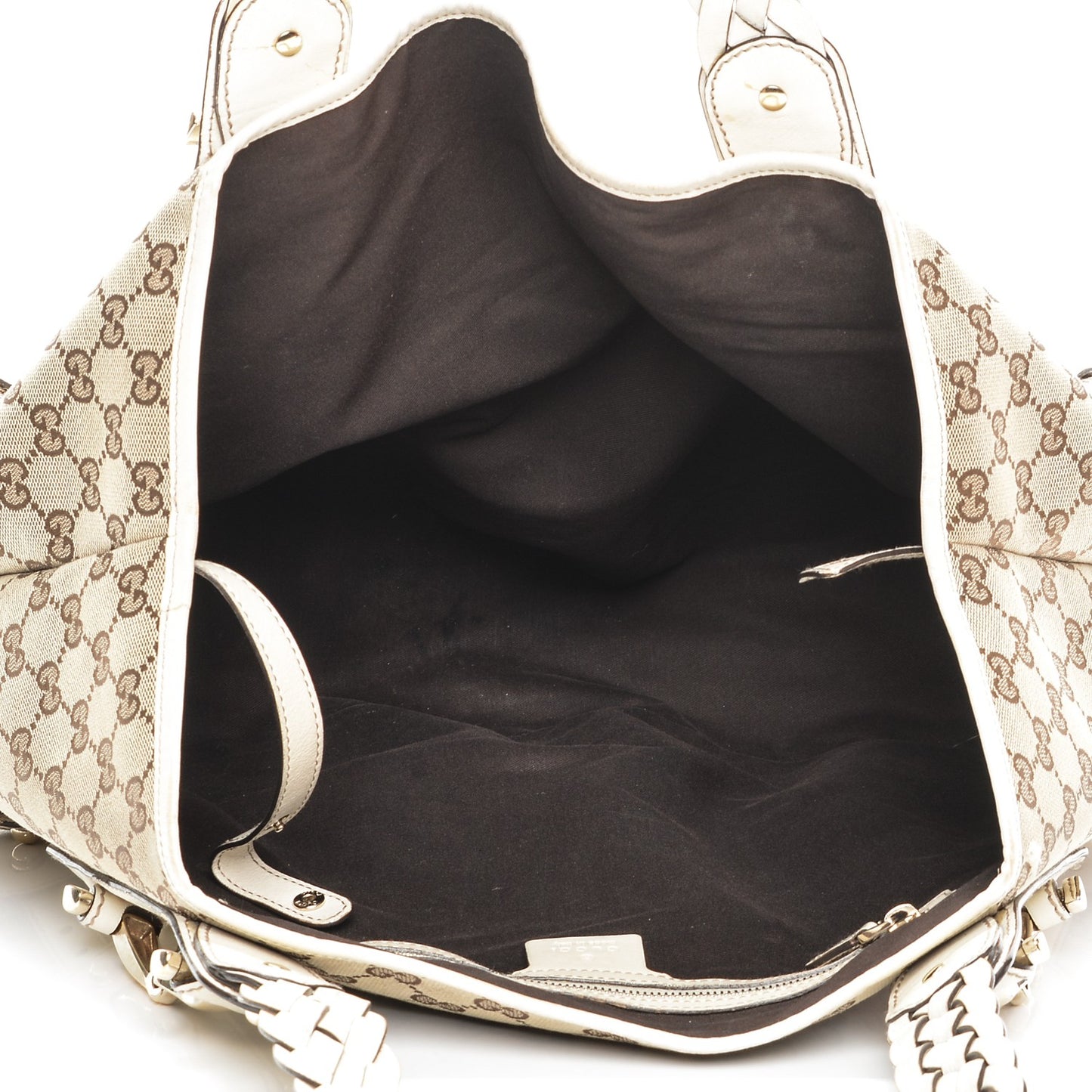 Monogram Medium Pelham Shoulder Bag Off White
