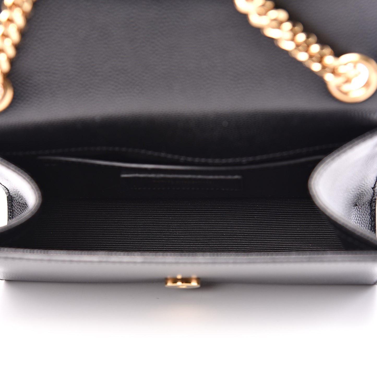 Grain De Poudre Small Monogram Kate Satchel Black