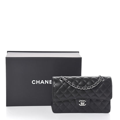 Chanel Caviar Quilted Small Double Flap Black 10 of 10