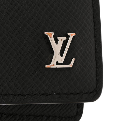 Louis Vuitton Taiga Multiple Wallet Black 7 of 9