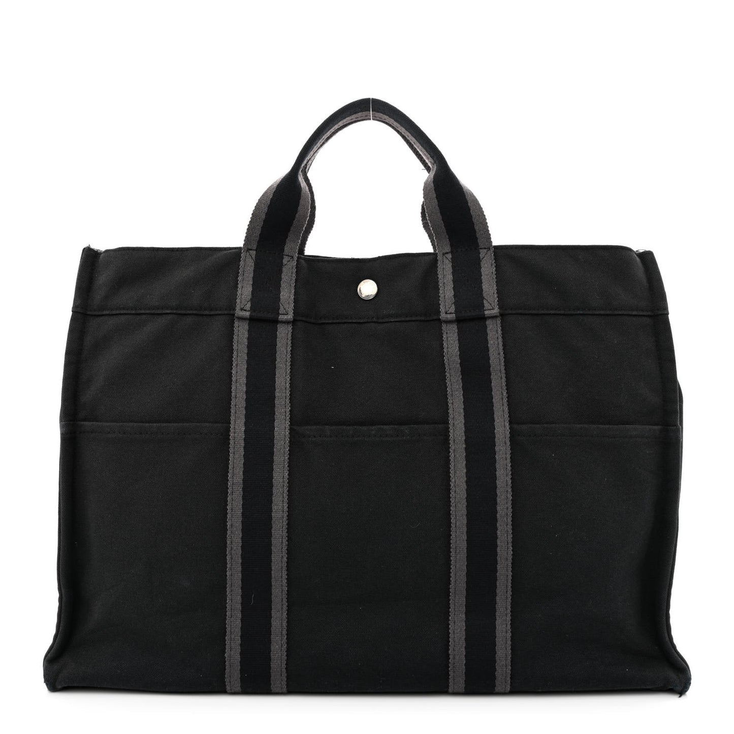 Canvas Herline MM Tote Black
