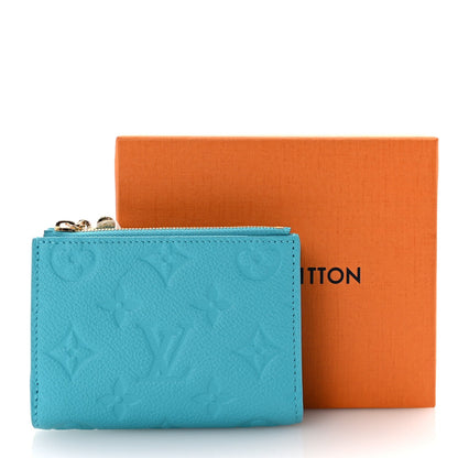Louis Vuitton X TM Empreinte Monogram Lisa Wallet Kabira Blue 7 of 7