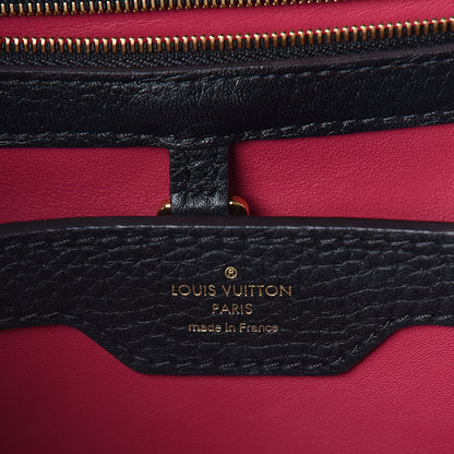 Louis Vuitton Taurillon Capucines PM Black 5 of 8