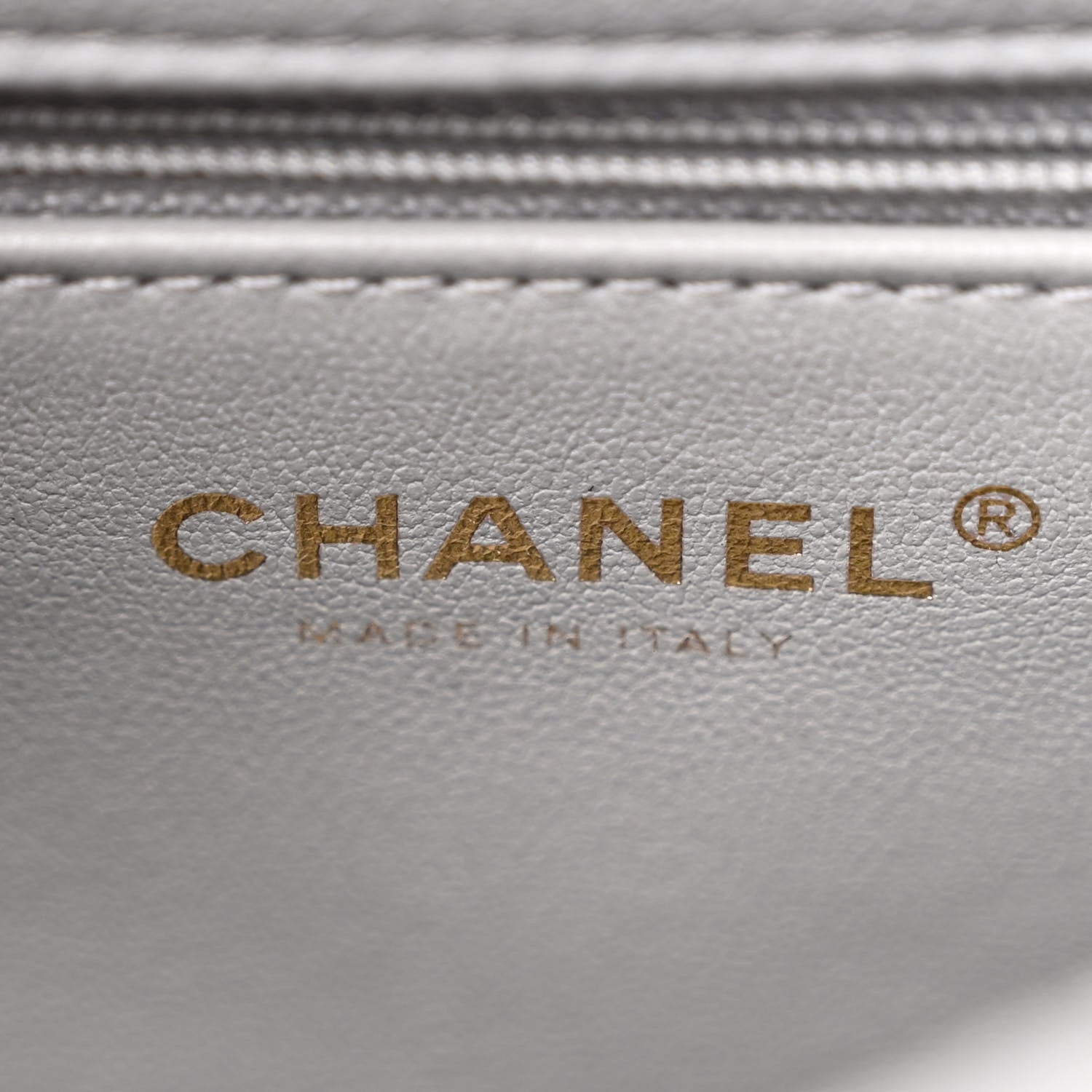 Chanel Caviar Quilted Sweetheart Flap Grey 6 of 11