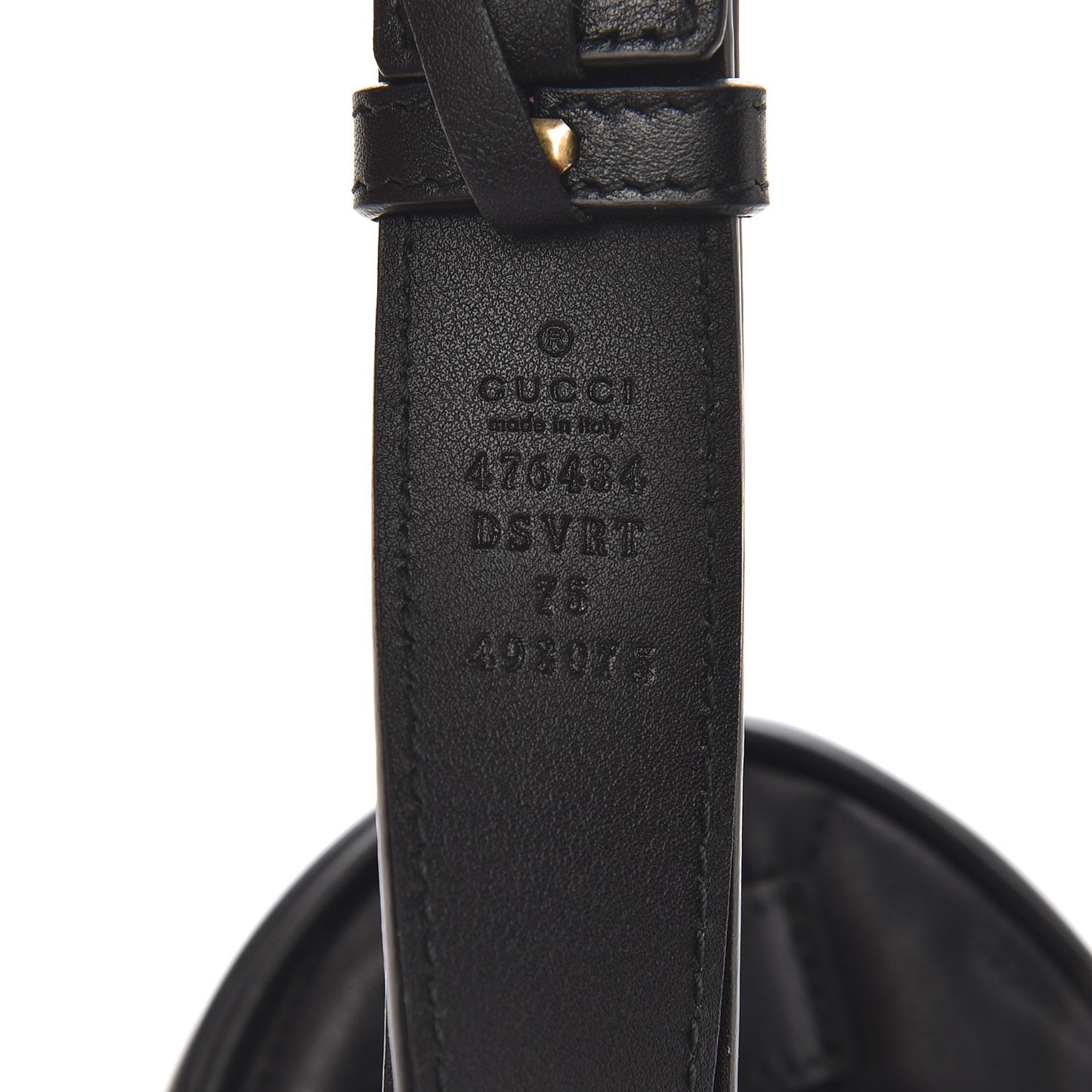 Calfskin Matelasse GG Marmont Belt Bag 75 30 Black