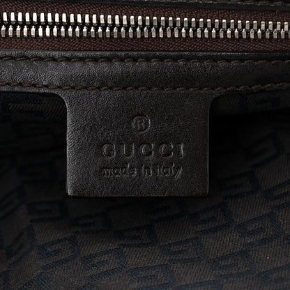 Gucci Canvas Web GG Reins Shoulder Bag Brown 6 of 14