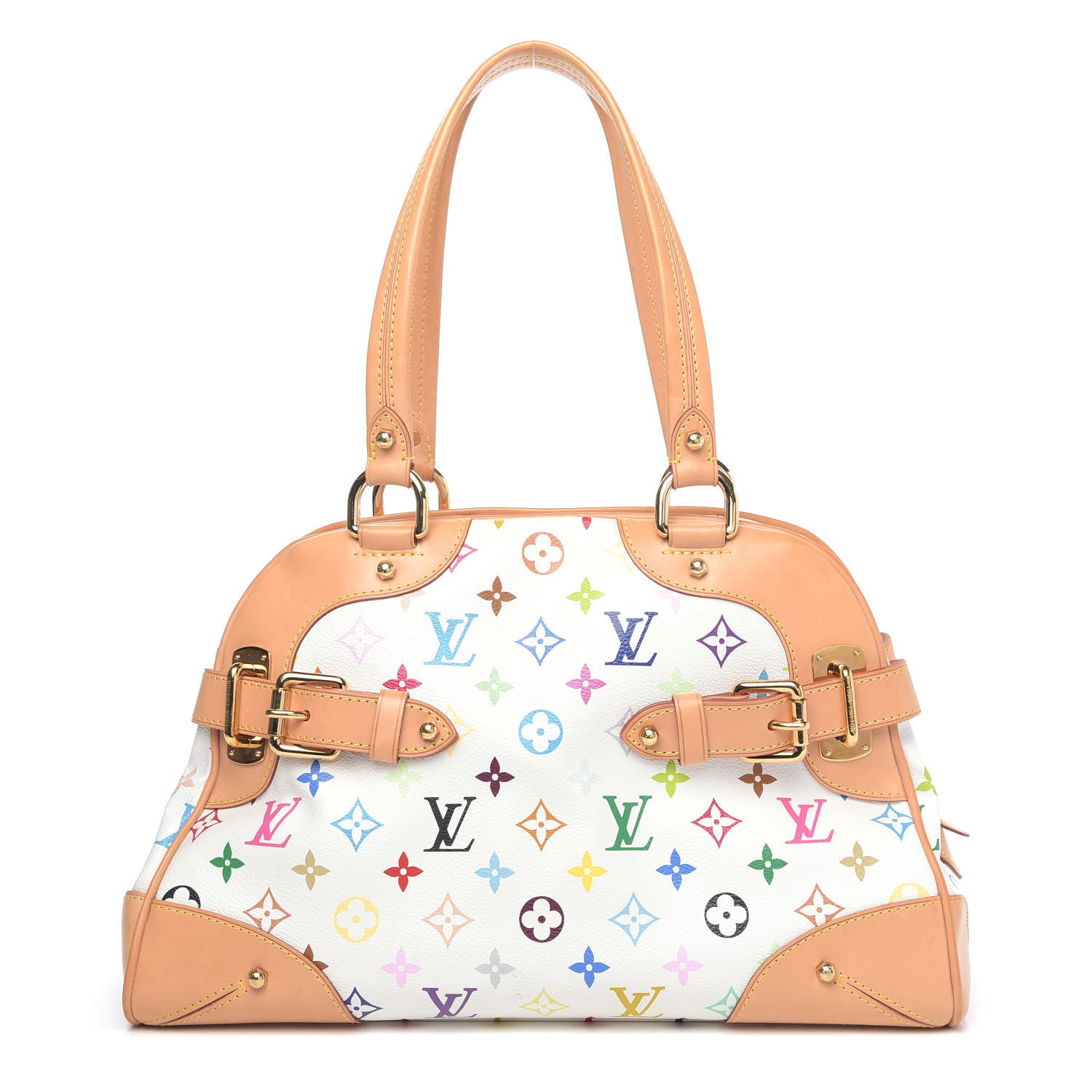 Louis Vuitton Monogram Multicolor Claudia White 1 of 13