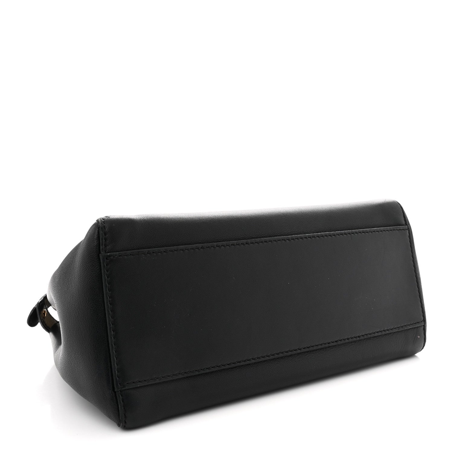 Fendi Nappa Mini Peekaboo Iconic Satchel Black 4 of 12