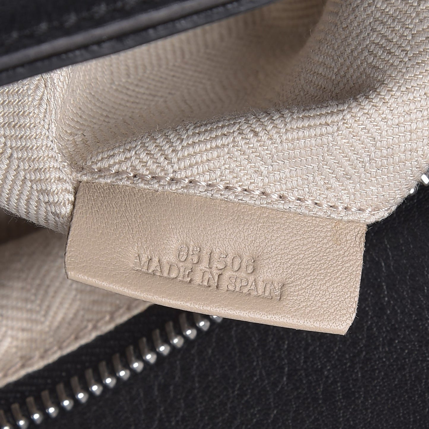 Calfskin Puzzle Bag Black