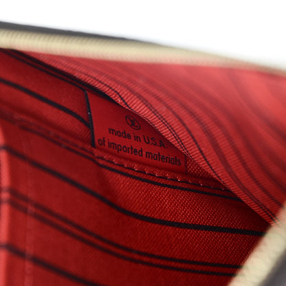 Louis Vuitton Damier Ebene Neverfull MM GM Pochette 7 of 8