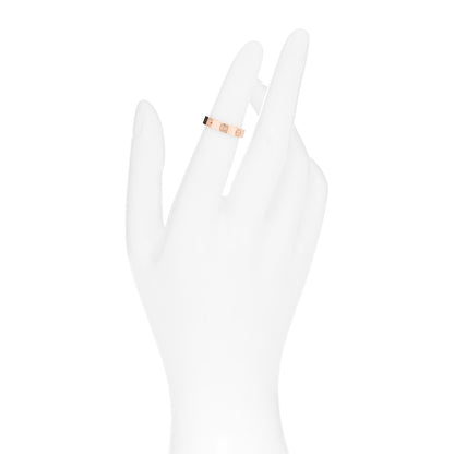 Cartier 18K Pink Gold 3.5mm LOVE Wedding Band Ring 47 4 2 of 4