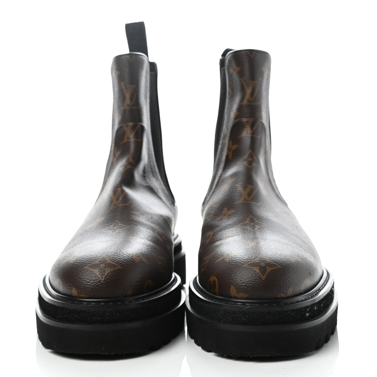 Louis Vuitton Monogram Black Ice Chelsea Boots 8 2 of 8