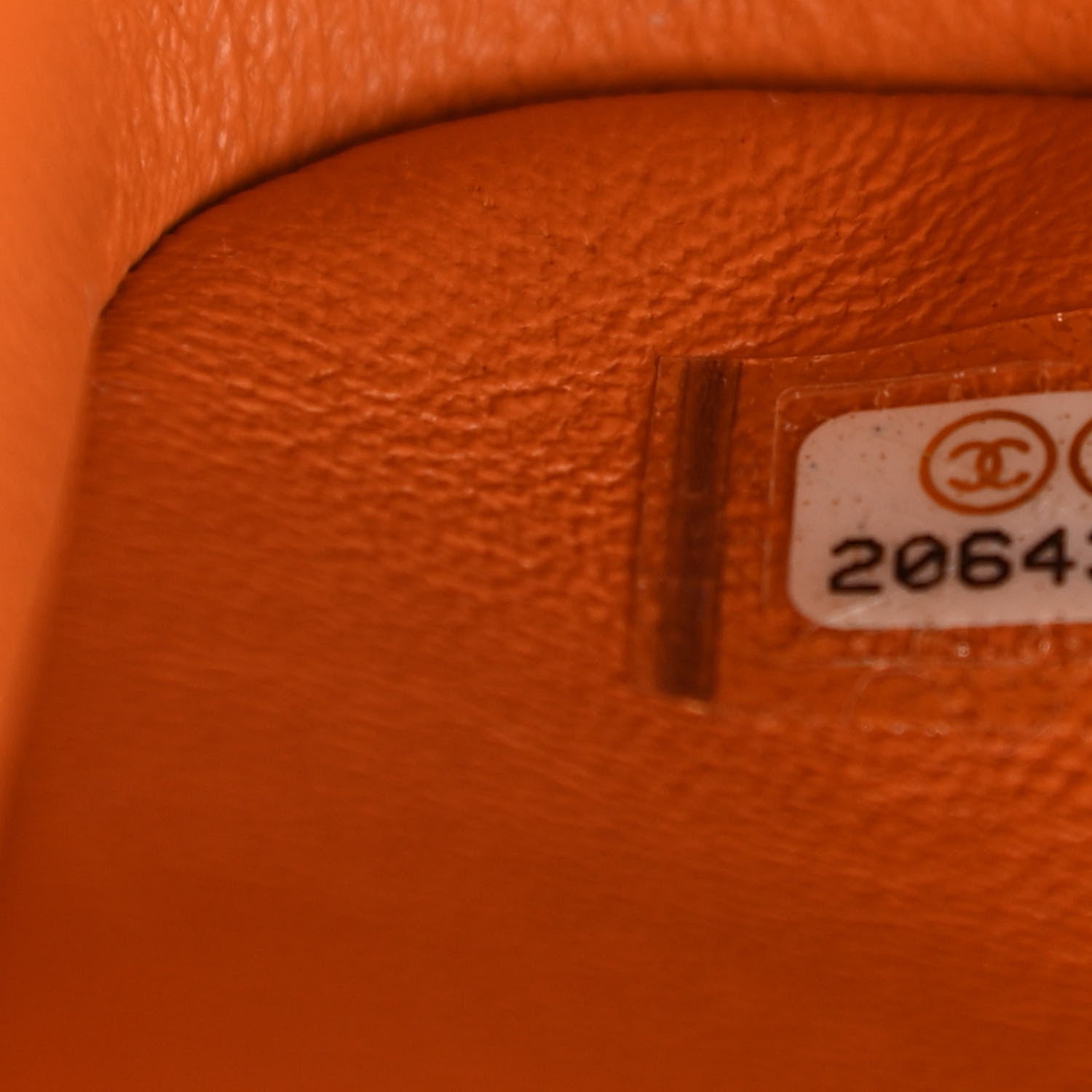 Chanel Patent Quilted Jumbo Double Flap Orange 7 of 11