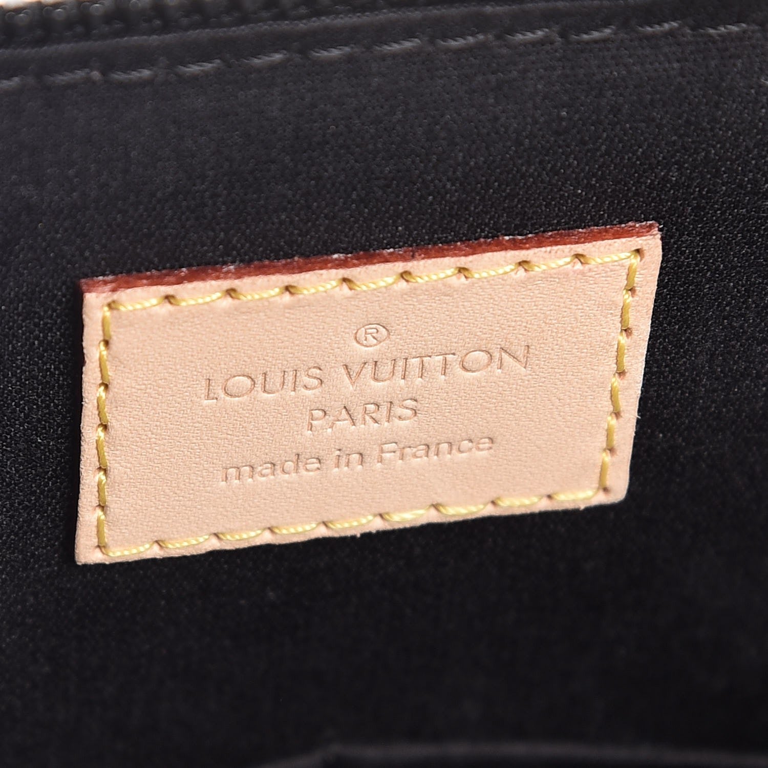 Louis Vuitton Vernis Alma PM Noir Magnetique 6 of 7