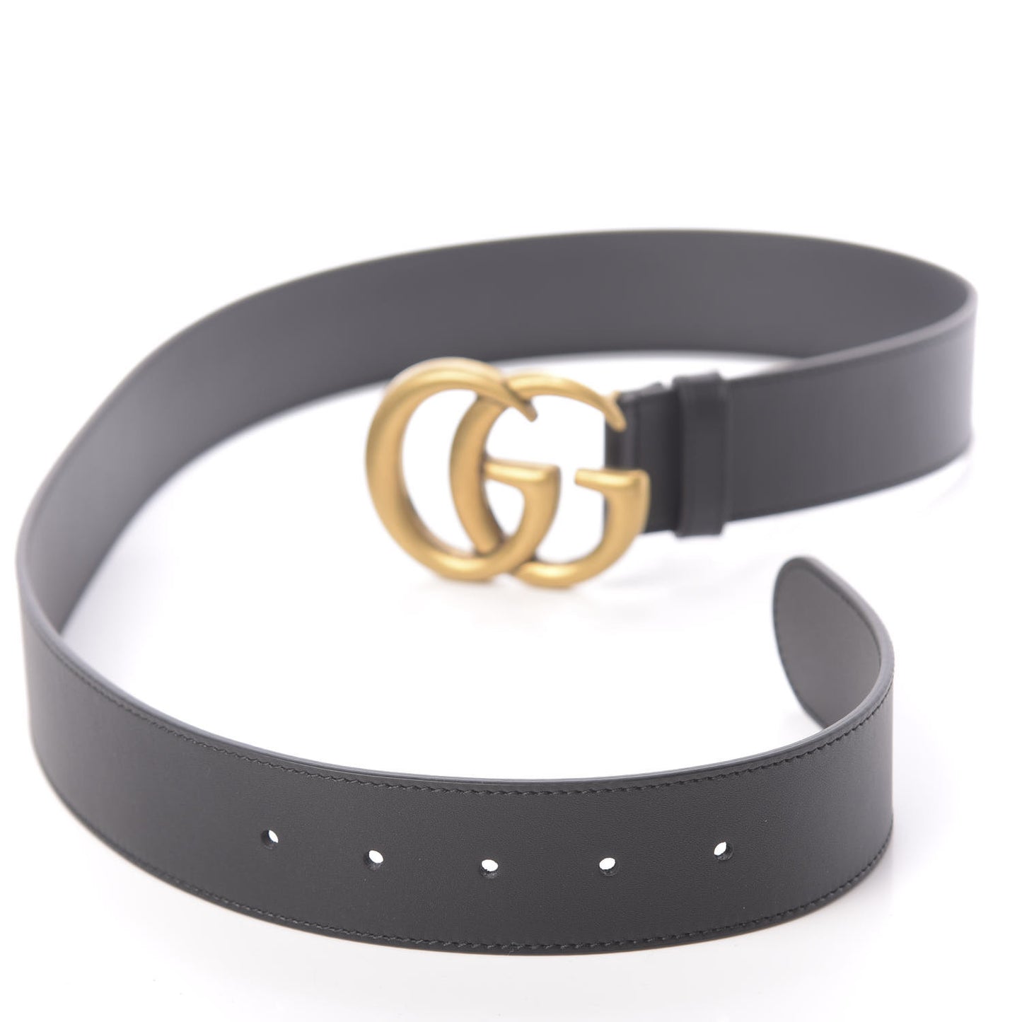 Calfskin Double G 40mm Belt 85 34 Black