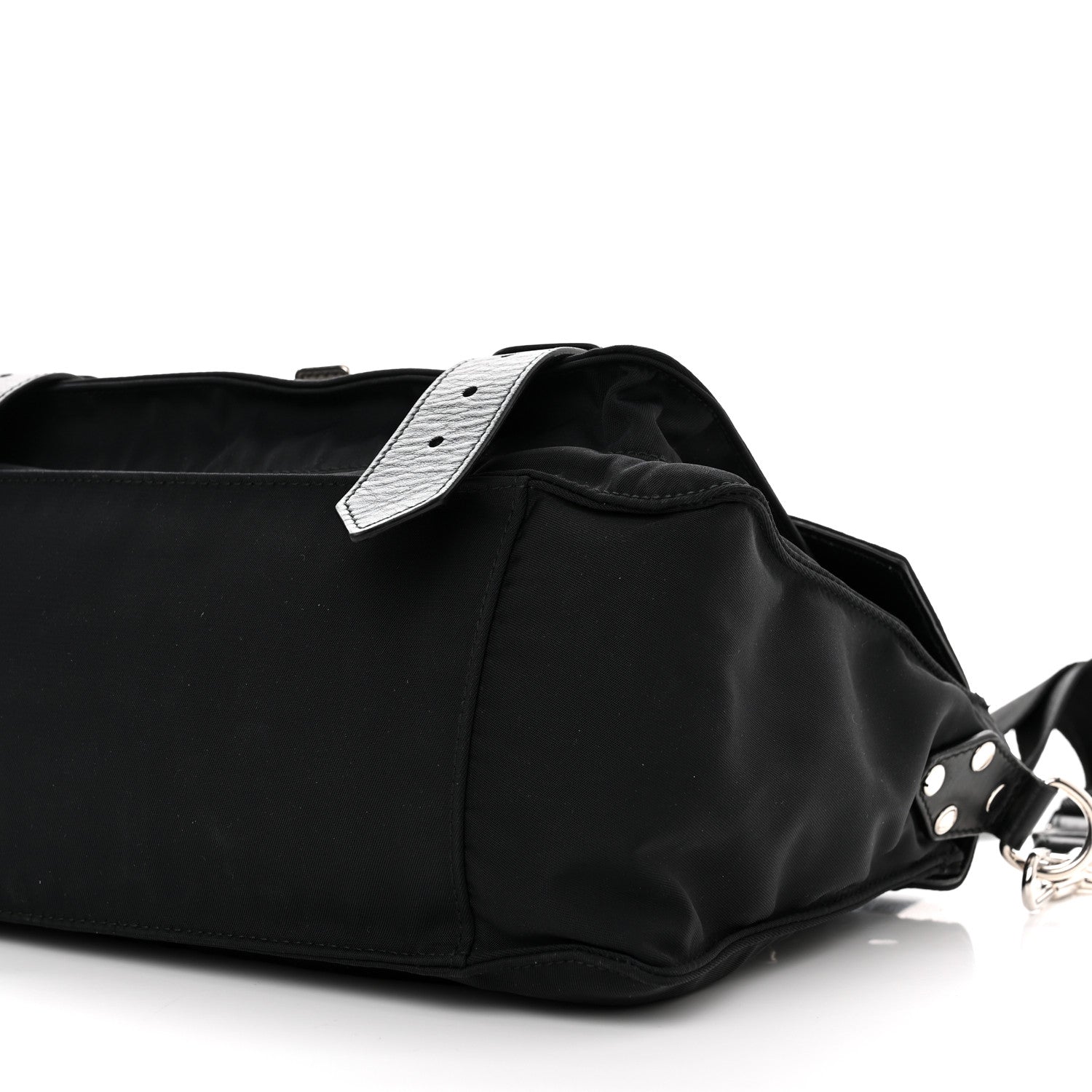 Proenza Schouler Nylon Calfskin Medium PS1 Satchel Black 11 of 15