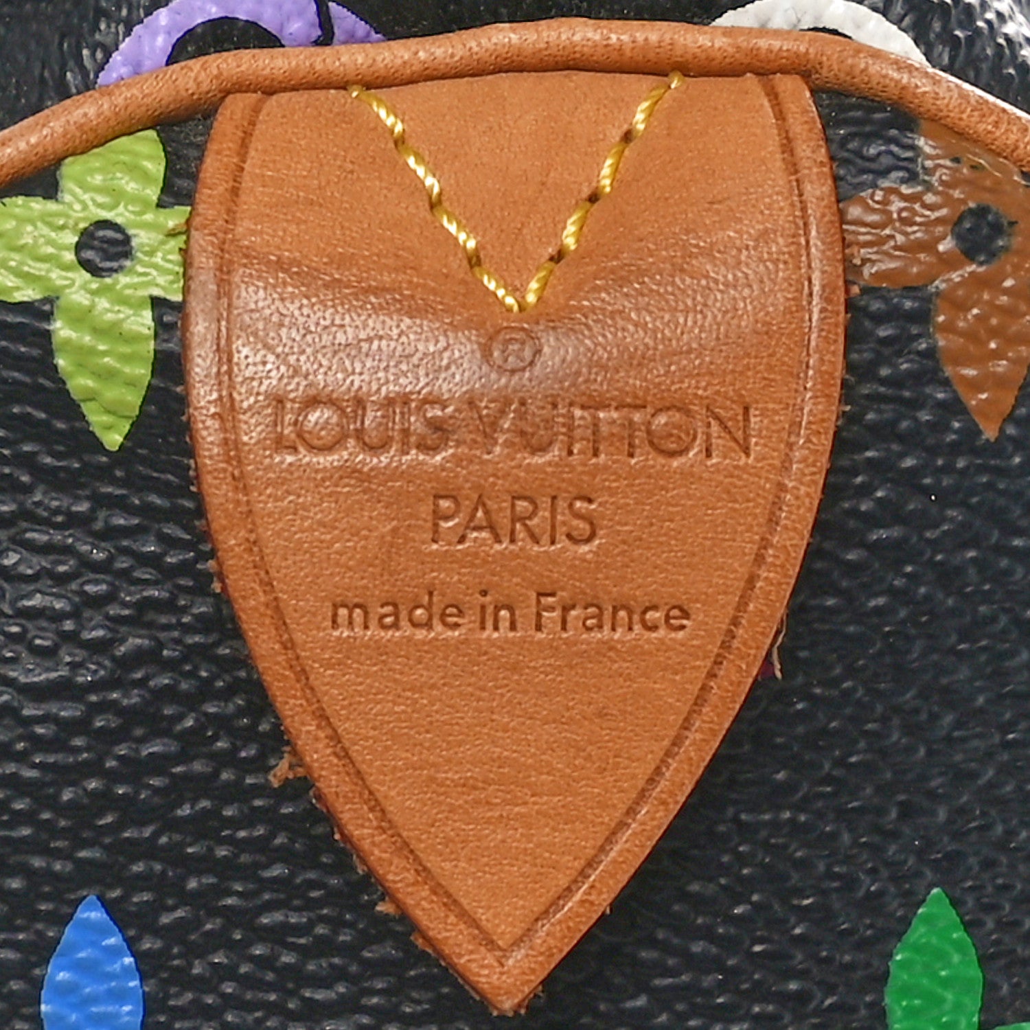 Louis Vuitton Monogram Multicolor Speedy 30 Black 6 of 9