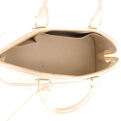Louis Vuitton Vernis Alma PM Blanc Corail 6 of 10