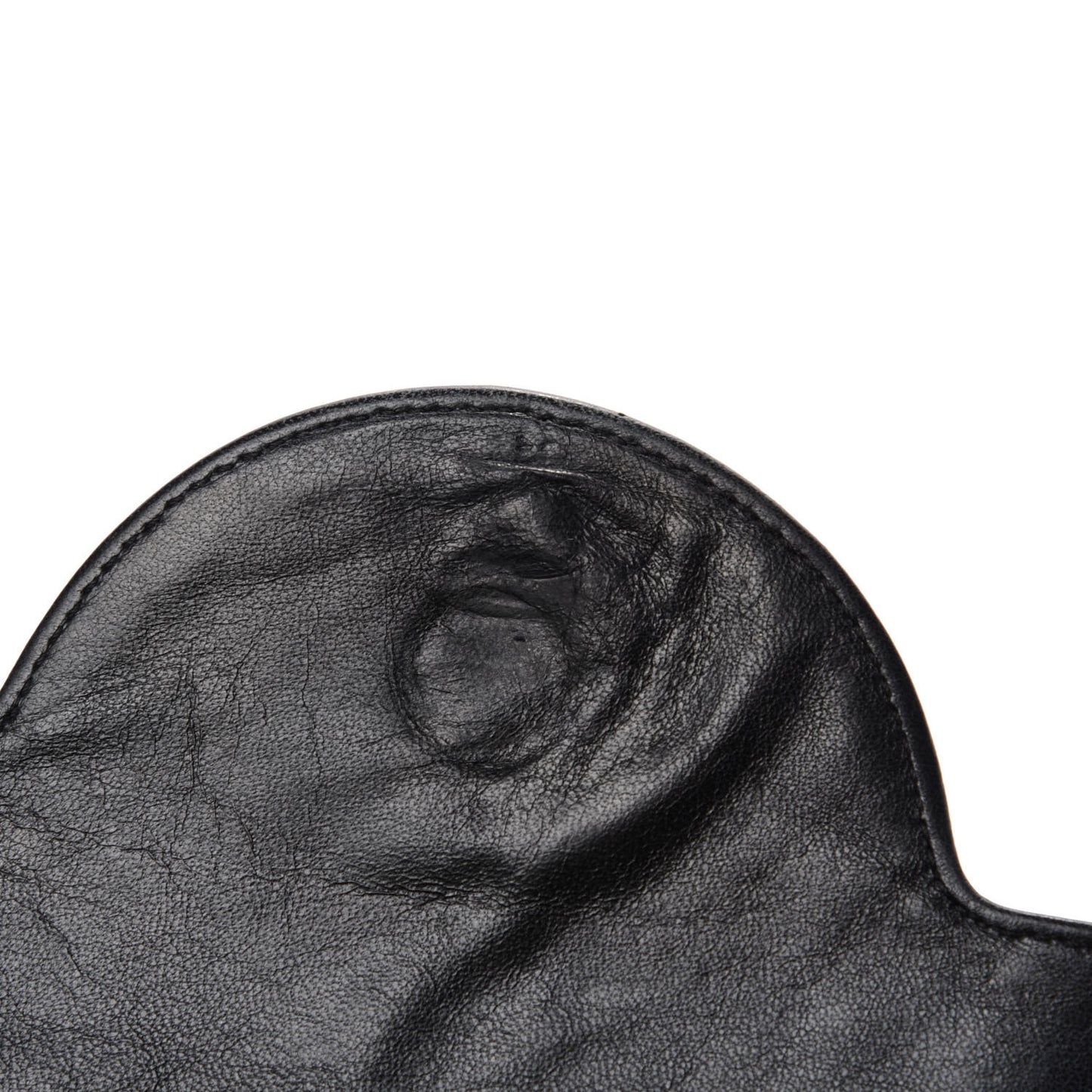 Nappa Trapuntata Triangle Quilted Studded Bag Black