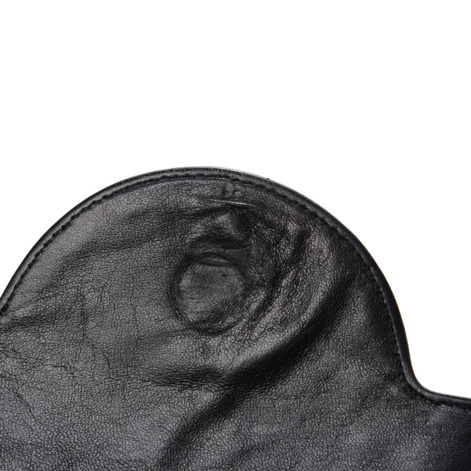Versace Nappa Trapuntata Triangle Quilted Studded Bag Black 8 of 12