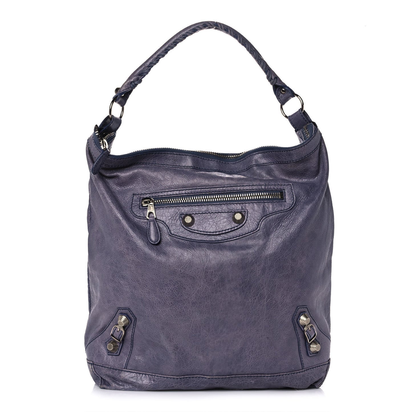 Agneau Giant 12 Silver Hardware Day Hobo Jacynthe