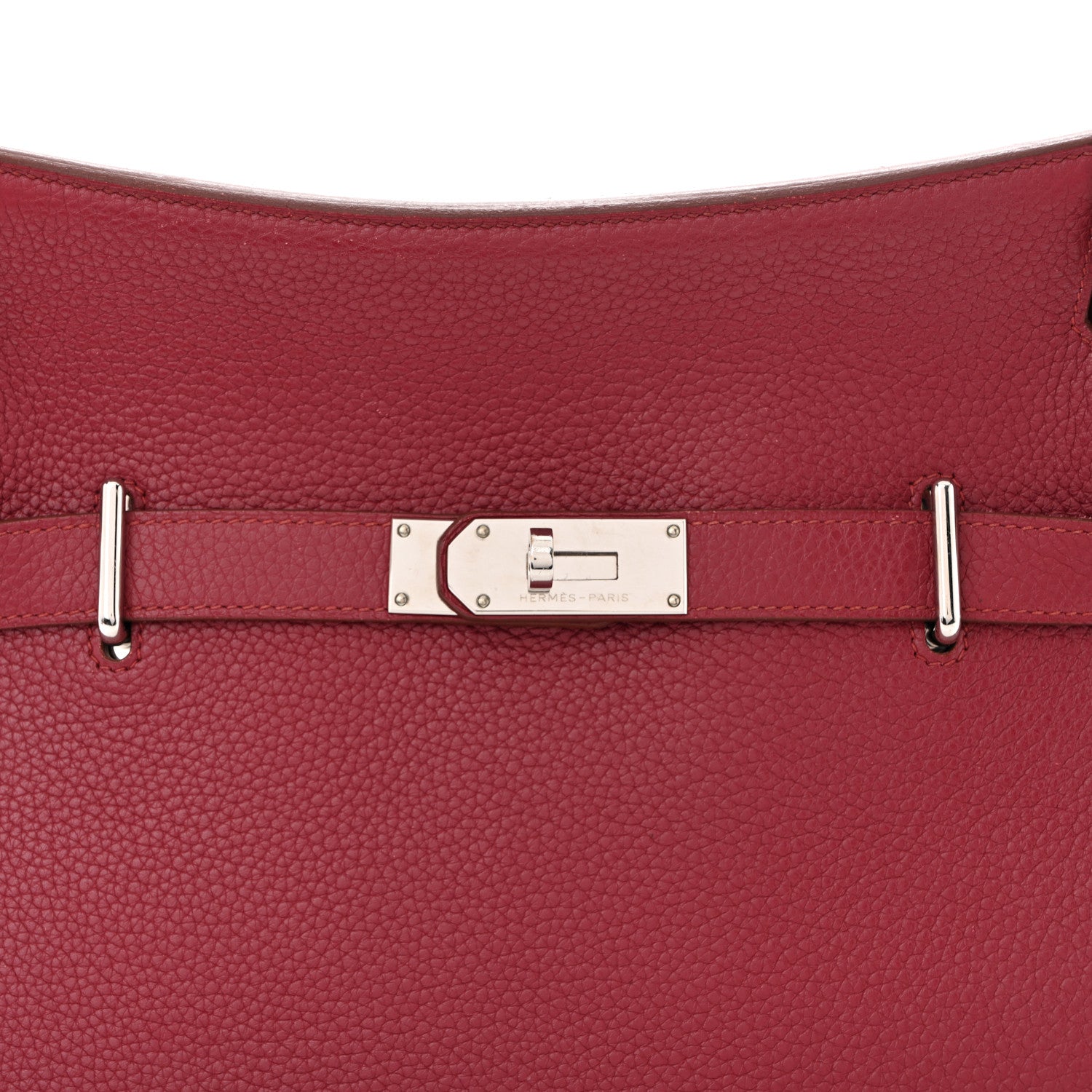 Hermes Taurillon Clemence Jypsiere 34 Rubis 8 of 10