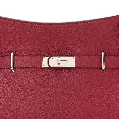 Hermes Taurillon Clemence Jypsiere 34 Rubis 8 of 10
