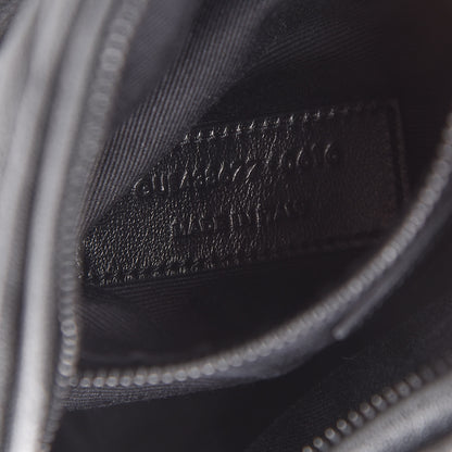 Saint Laurent Lambskin Matelasse Monogram East West Rider Bag Black 9 of 11