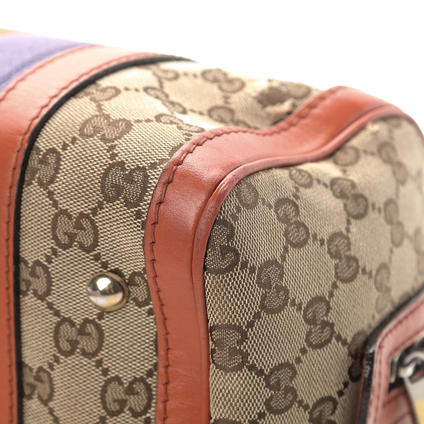 Monogram Vintage Web Small Boston