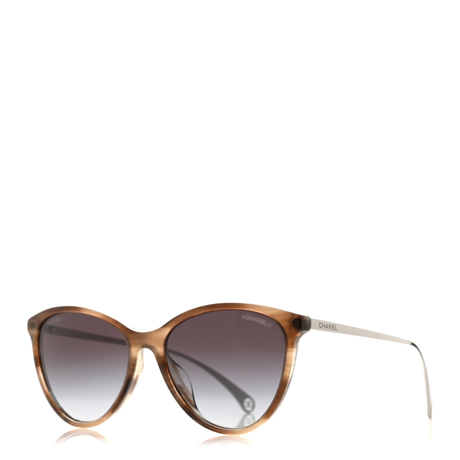 Chanel Acetate Metal Butterfly Sunglasses 5459-A Tortoise 1 of 8