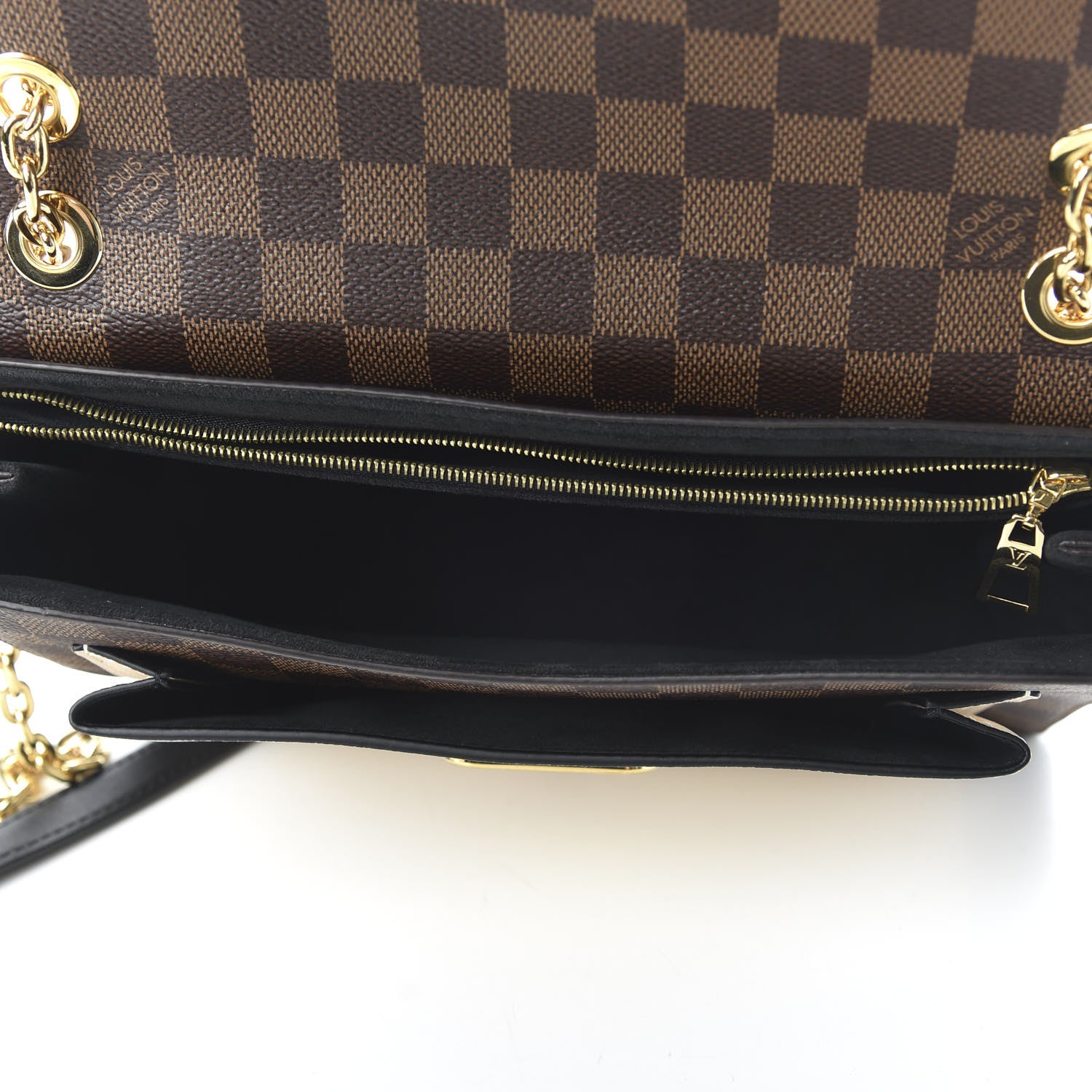 Louis Vuitton Damier Ebene Vavin PM Creme 5 of 9