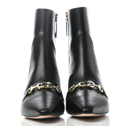 Gucci Nappa Zumi Mid Ankle Boots 40 Black 2 of 6