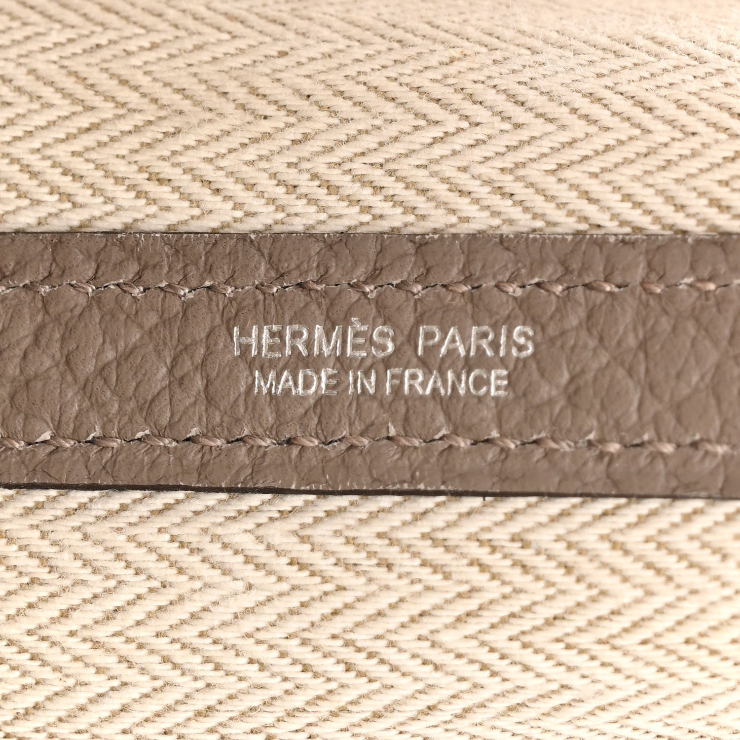 Hermes Vache Country Garden Party 36 MM Gris Asphalte 6 of 11