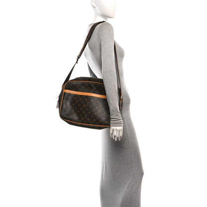 Louis Vuitton Monogram Reporter GM 2 of 11