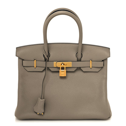 Hermes Taurillon Novillo Birkin 30 Gris Asphalte 1 of 13
