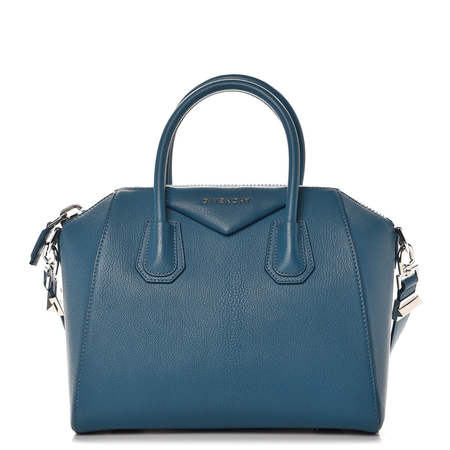 Givenchy Sugar Goatskin Small Antigona Mineral Blue 1 of 9
