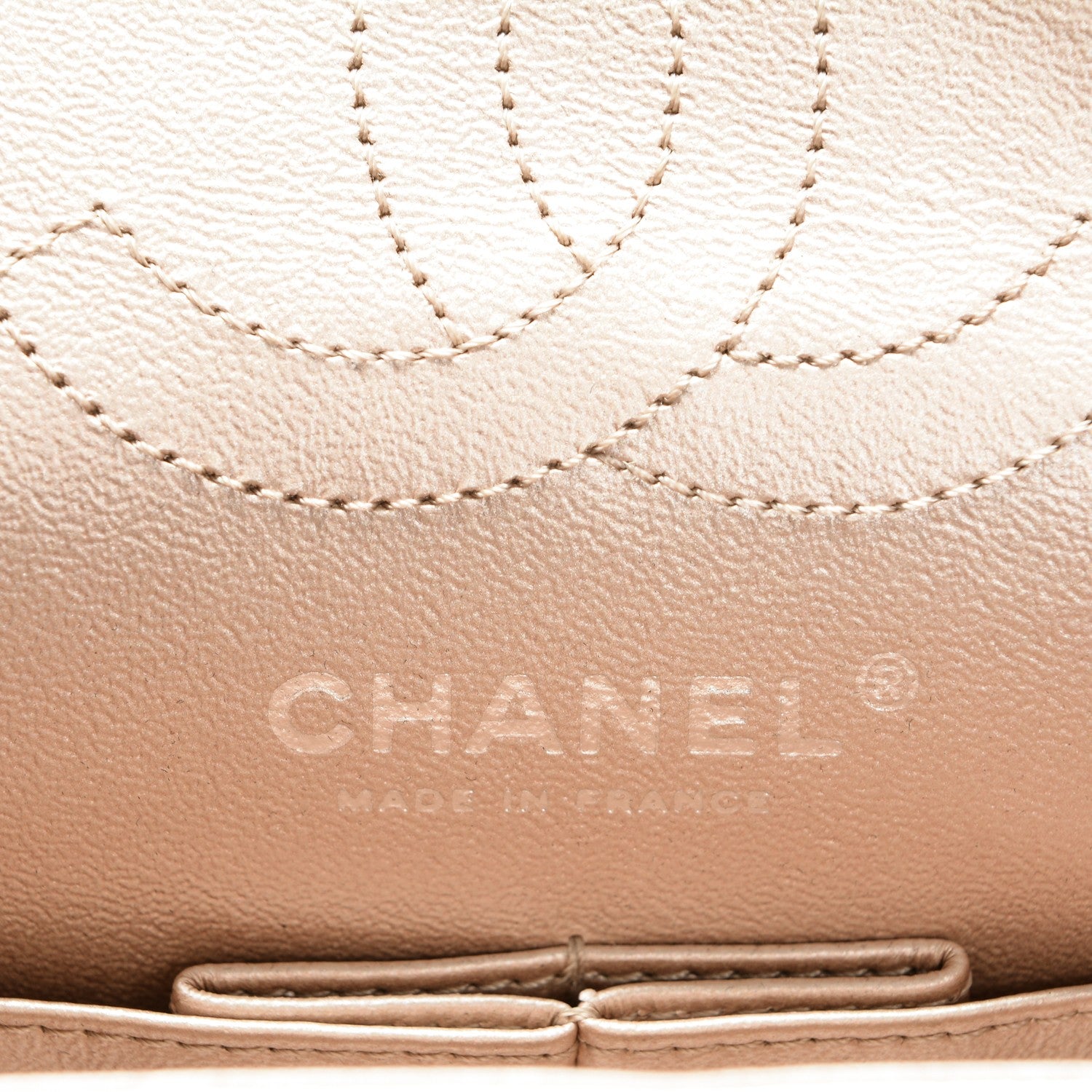 Chanel Metallic Lambskin Quilted 2.55 Reissue 224 Flap Pink 6 of 7