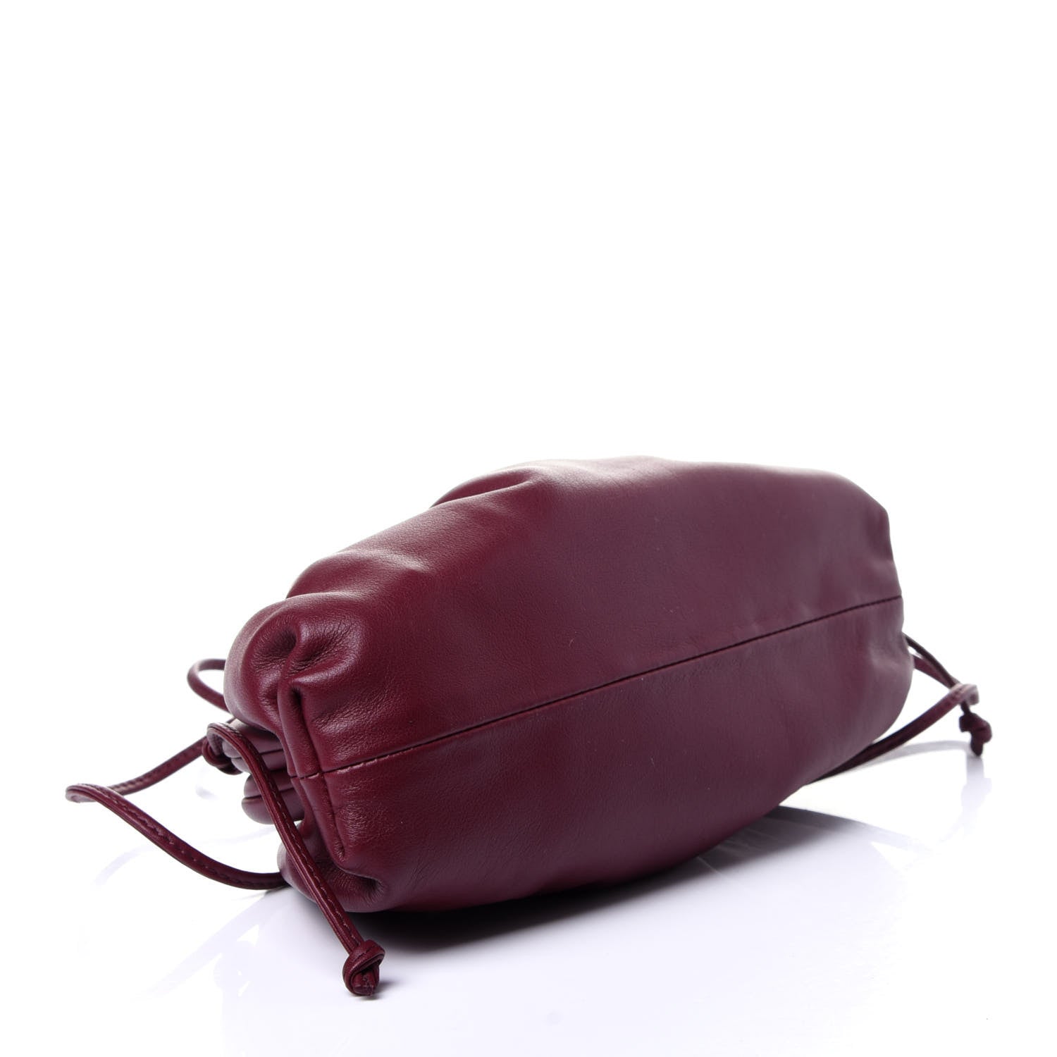 Bottega Veneta Butter Calfskin The Mini Pouch Bordeaux 4 of 11