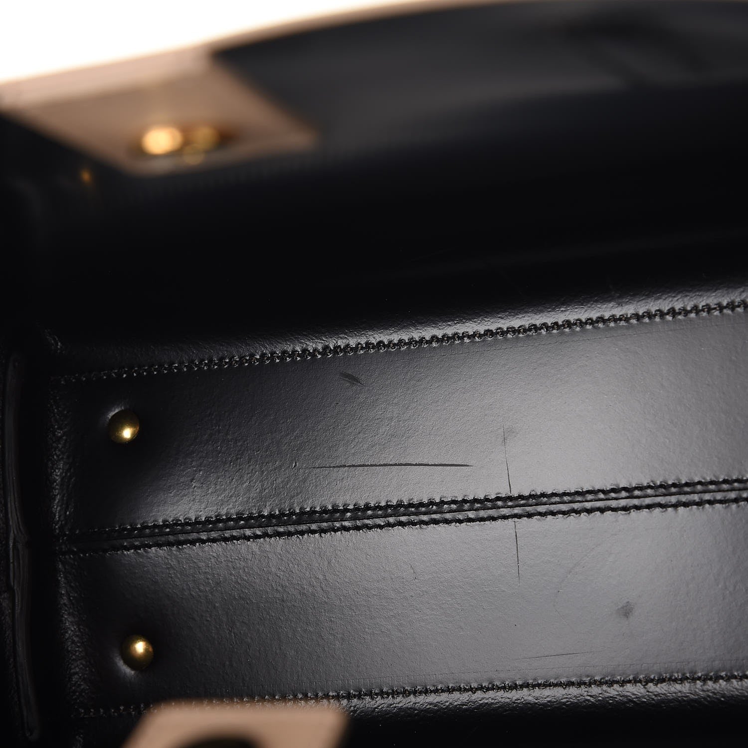 Saint Laurent Calfskin Classic Monogram Double Face Tote Nude Powder 11 of 14