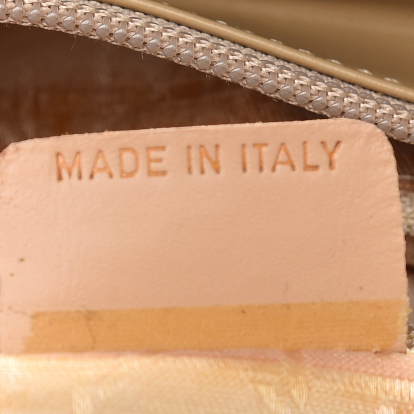 Patent Large Lady Dior Beige