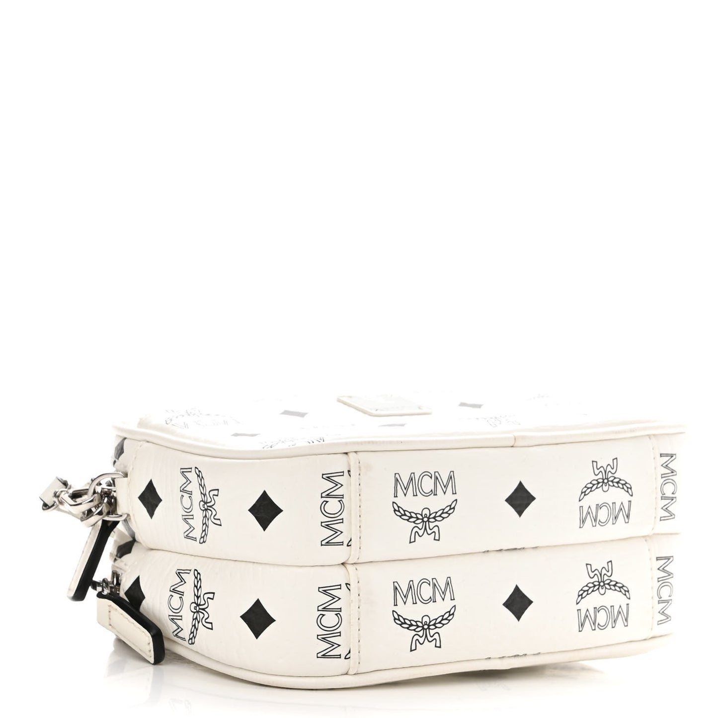Visetos Camera Crossbody Bag White