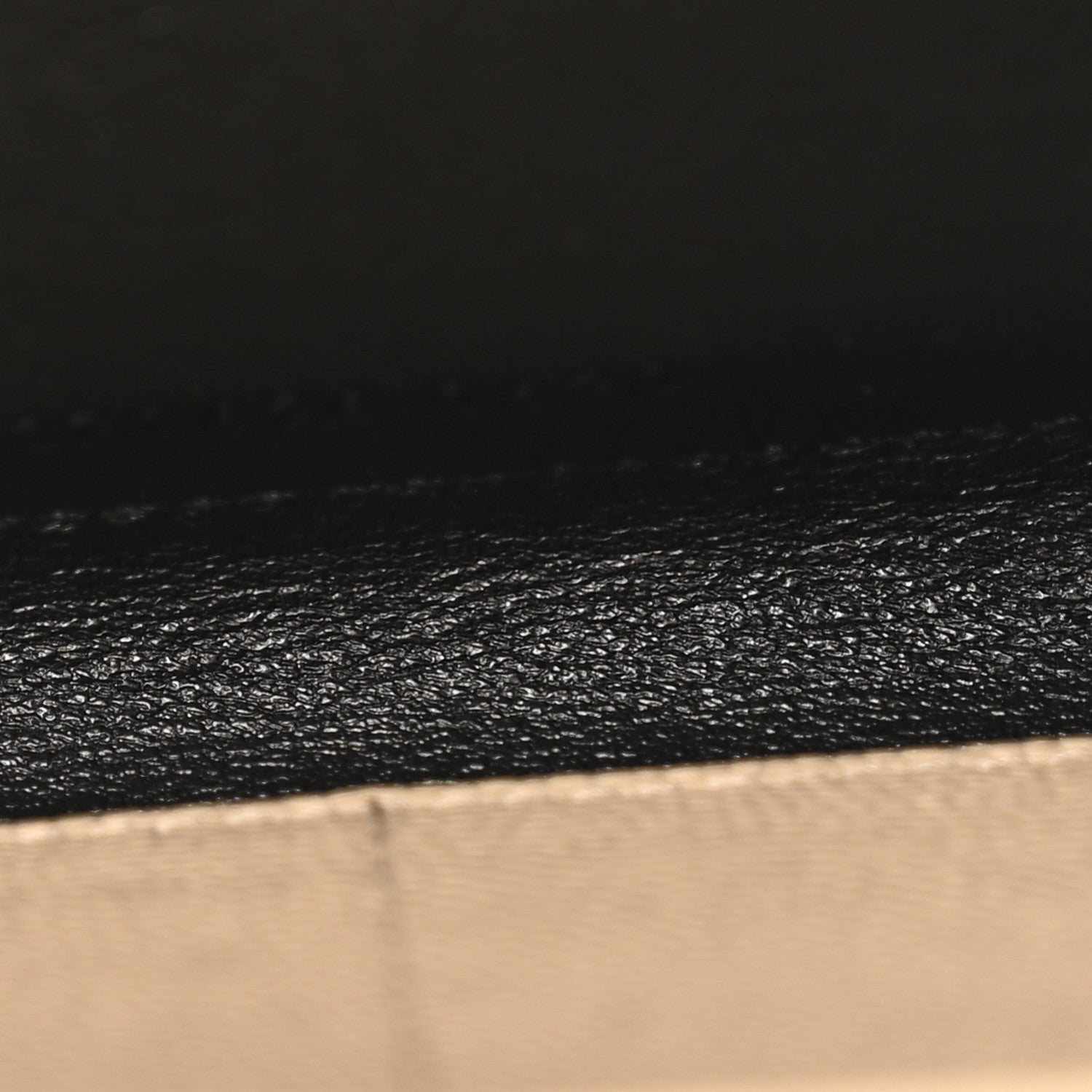 Saint Laurent Grain De Poudre Matelasse Chevron Monogram Chain Wallet Dark Latte 6 of 15