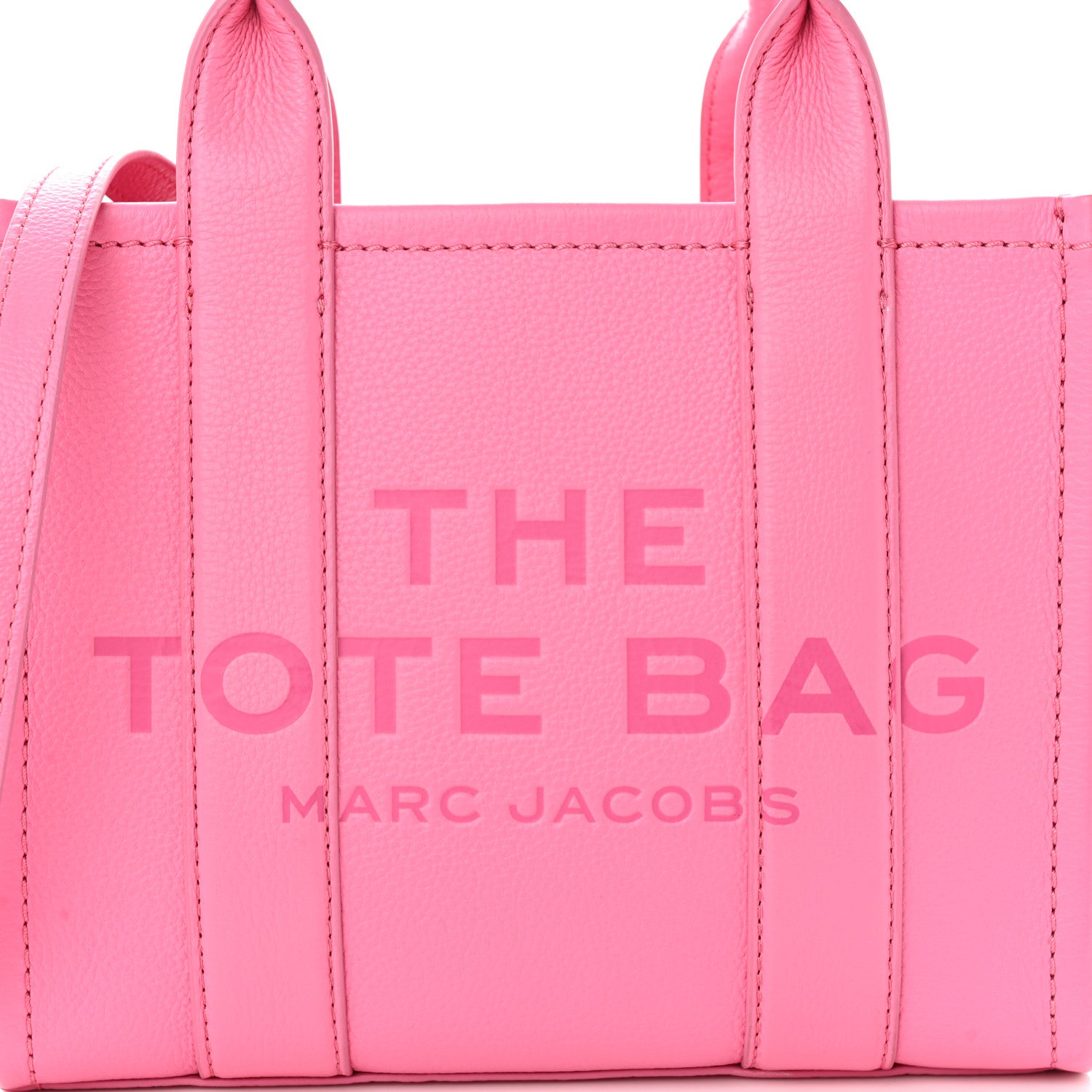 Marc Jacobs Grained Calfskin Small The Tote Bag Morning Glory 7 of 11