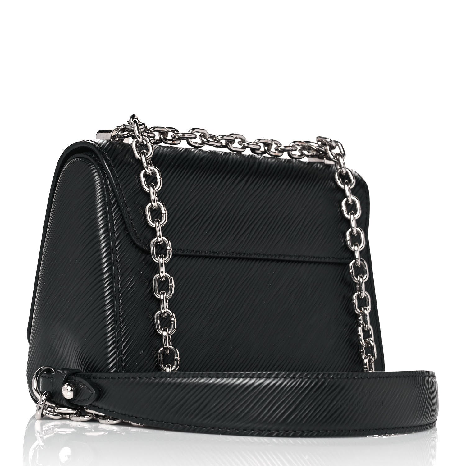 Louis Vuitton Epi Twist Shoulder Bag PM Black 3 of 8